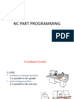 NC Part Programming