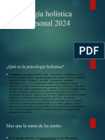 Psicología Holística Transpersonal 2024