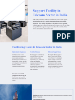 Support Facility in Telecom Sector in India