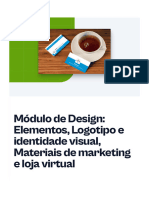 Modulo de Design Elementos Logotipo e Identidade Visual Materiais de Marketing e Loja Virtual