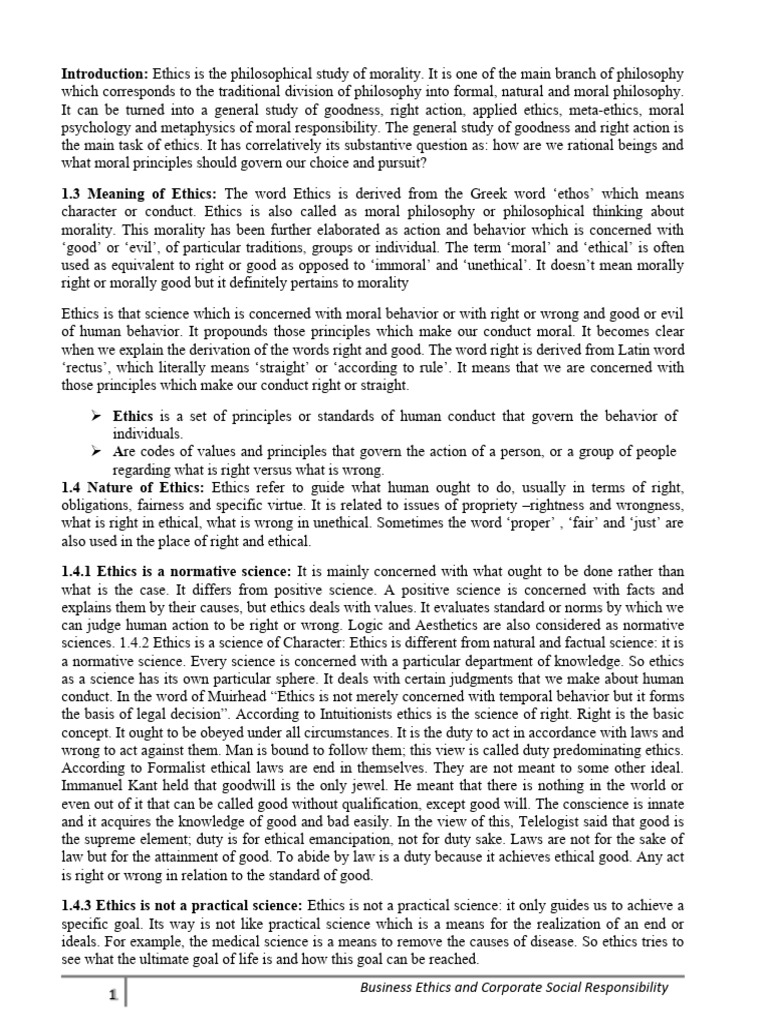 Understanding Business Ethics Principles | PDF | Morality | Virtue Ethics