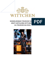 Skonsolidowany Raport Polroczny GK Wittchen 2023
