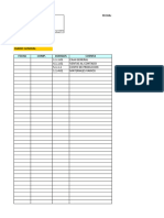 Plantilla de Excel para Contabilidad