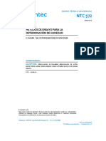 NTC 572 Azucar Determinación de Humedad