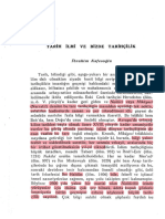 1963 Tarih İlmi Ve Bizde Tarihçilik