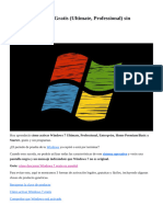 Activar Windows 7 Gratis (Ultimate, Professional) Sin Programas