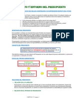 Concepto y Entorno Del Presupuesto