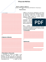 relatorio quimica