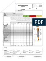 Inspección de Polipasto de Cadena-A