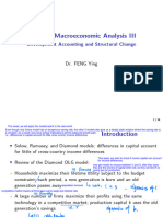 EC4302: Macroeconomic Analysis III: Development Accounting and Structural Change