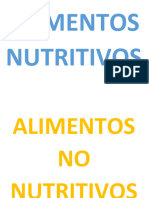 Alimentos Nutritivos