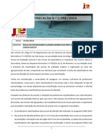 Comunicação N.º 2 - JNE - 2024 - 18 de Abril