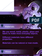 Different Materials