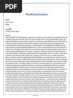 The Ricciardi Letter Compress | PDF | Missionary (Lds Church) | Baptism