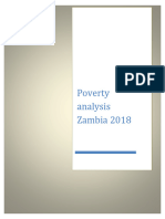 Multidimensional Poverty Analysis Zambia 2018