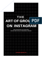 The Art of Growth On Instagram