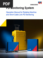 PD Monitoring System Manual ENU