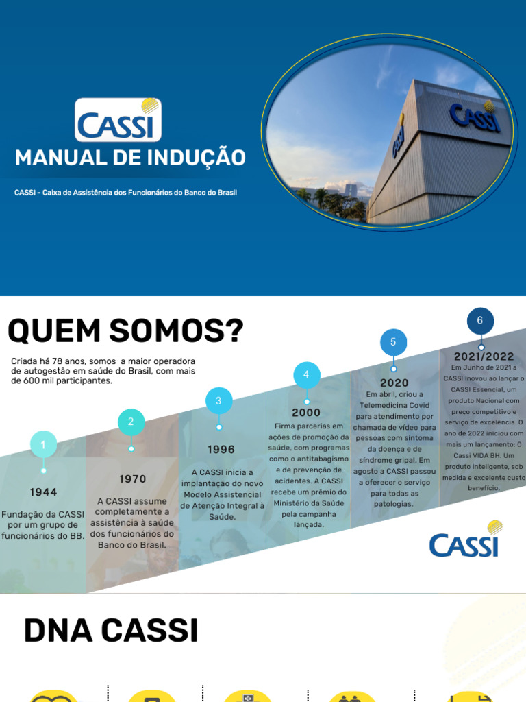 Manual de Indução CASSI 2023 | PDF | Brasil