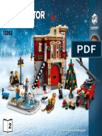 10263, Winter Village Fire Station, LEGO® CREATOR Expert Year 2018 - 2 of 2