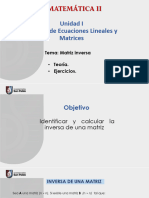 Matriz Inversa