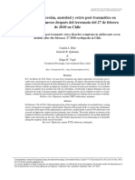 Síntomas de Depresión, Ansiedad y Estrés Post-Traumático en Adolescentes Siete Meses Después Del Terremoto Del 27 de Febrero de 2010 en Chile