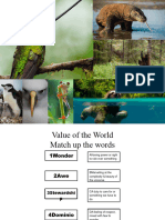 Value of The World