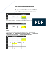 Manual de Algoritmo de Cuadrados Medios: Paso 1