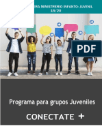 Programa para Grupos Juveniles - Conectate Plus Zera2023