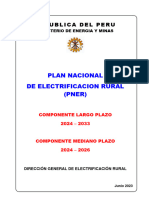 Plan Nacional de Electrificación Rural (PNER) 2024 - 2033
