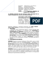 Absolucion Demanda de Alimentos