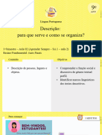 Aula 2 - Descrição - para Que Serve e Como Se Organiza