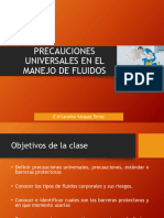 5Â° Clase PRECAUCIONES UNIVERSALES