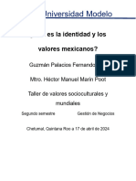 Qué Es La Identidad y Los Valores Mexicanos