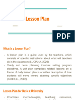 Lesson Plan