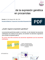 Regulación de La Expresión Genetica