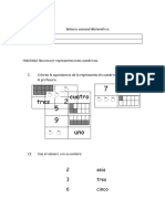 Balance Semanal Matemática 14-18