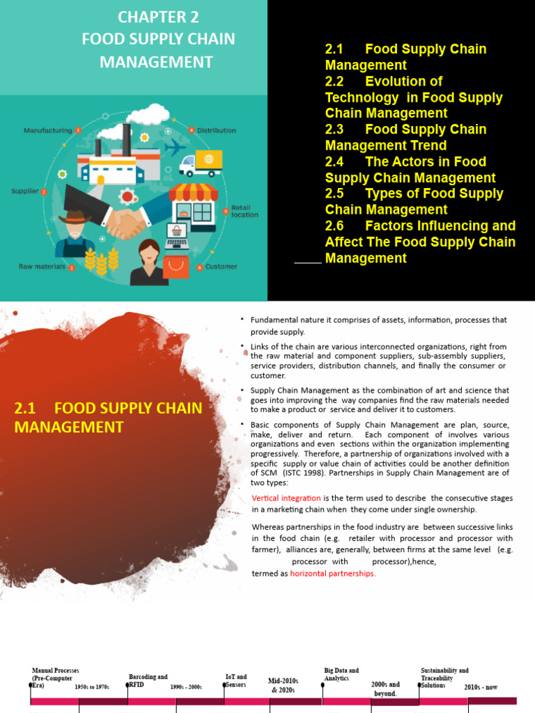 Chapter 2 Food Supply Chain Management | PDF | Futures Contract ...