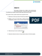 Word 2013 Nivel 1 - Unidad 2 - Tema 04 - Copiar Formato