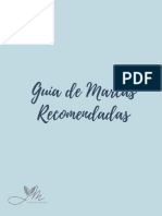 Guía de Marcas Recomendadas Actualizada