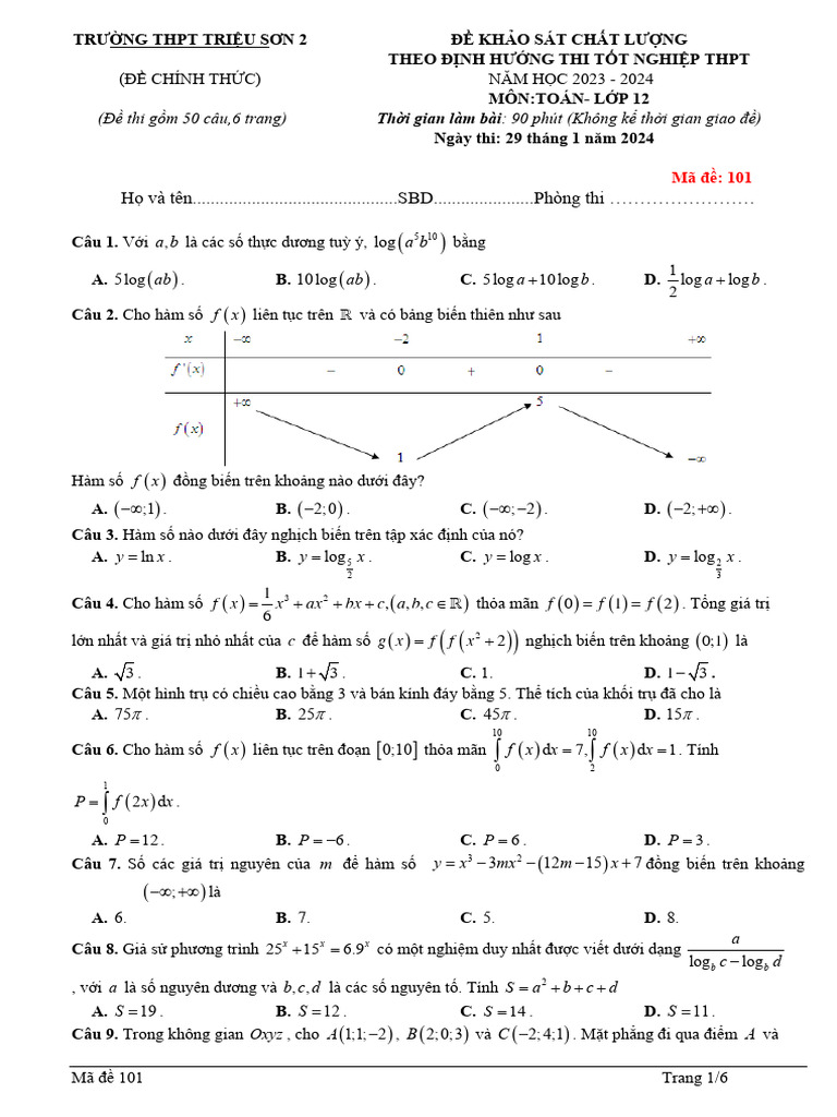 de-khao-sat-toan-12-nam-2023-2024-truong-thpt-trieu-son-2-thanh-hoa-pdf
