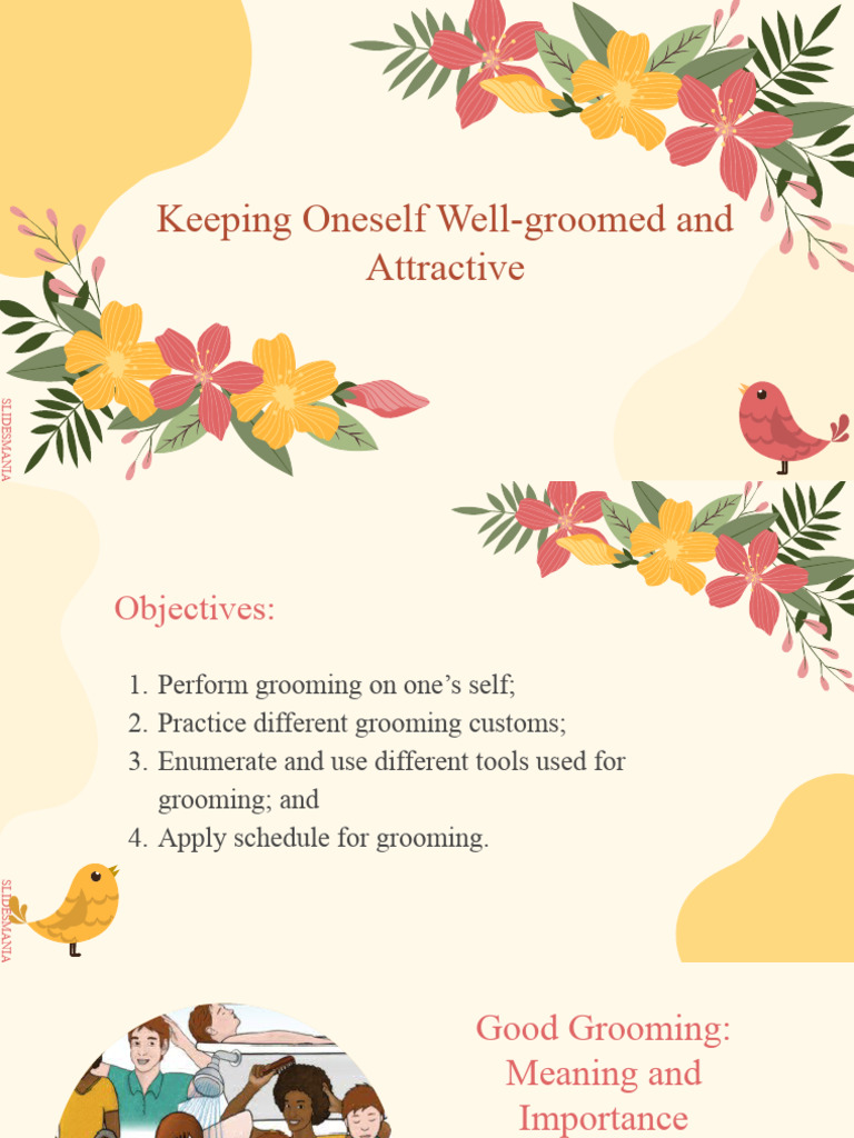 Lesson 3.1 Keeping Oneself Well-Groomed and Attractive | PDF ...
