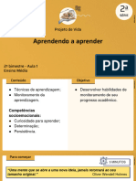 Aprendendo A Aprender: Projeto de Vida