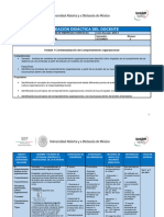 ACOR U1 Planeación Didáctica 2018