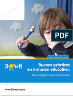 Buenas Prácticas en Inclusión Educativa La Adaptación Curricular