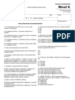 LISTA_Sistema de numeração decimal