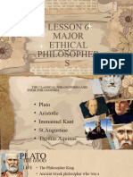 Major Ethical Philosophers