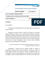 Mapa Do Curso de Sep Da Disciplina Governo e Gestão Estrutura Do Setor Público