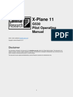 X-Plane G530 Manual