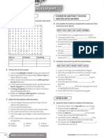 Achievers B2 Vocabulary Worksheet Support Unit 2