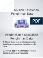 4 - Pendeteksi Kesalahan (Parity Check - Checksum)